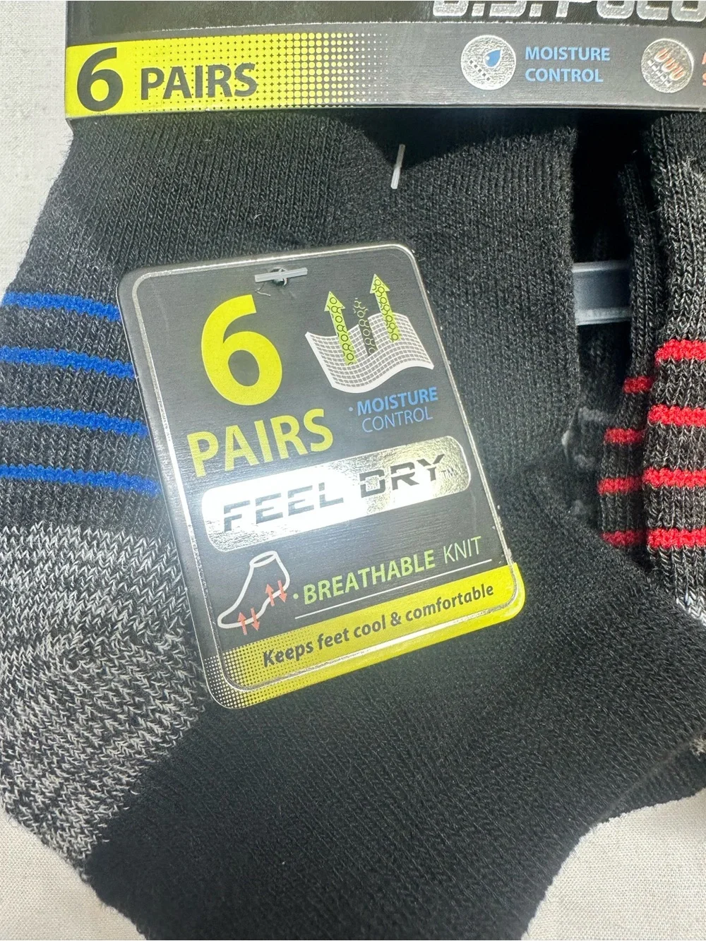 US Polo Assn. Athletic Socks